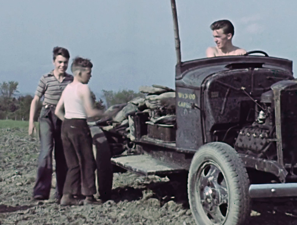 On The Turner Farm in Berlin, Vermont - 1940s